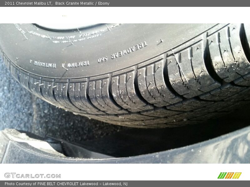 Black Granite Metallic / Ebony 2011 Chevrolet Malibu LT
