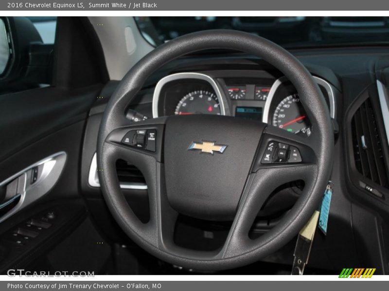 Summit White / Jet Black 2016 Chevrolet Equinox LS