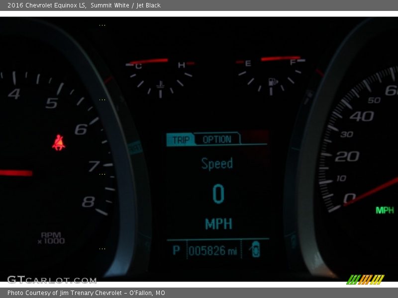 Summit White / Jet Black 2016 Chevrolet Equinox LS