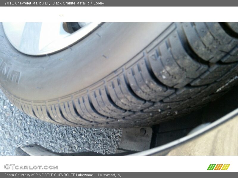 Black Granite Metallic / Ebony 2011 Chevrolet Malibu LT