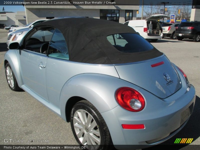 Heaven Blue Metallic / Cream 2009 Volkswagen New Beetle 2.5 Convertible