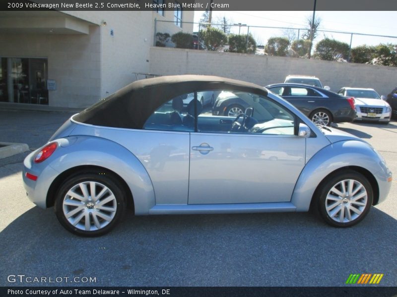 Heaven Blue Metallic / Cream 2009 Volkswagen New Beetle 2.5 Convertible