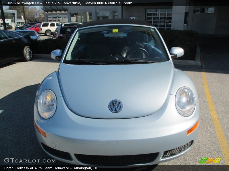 Heaven Blue Metallic / Cream 2009 Volkswagen New Beetle 2.5 Convertible