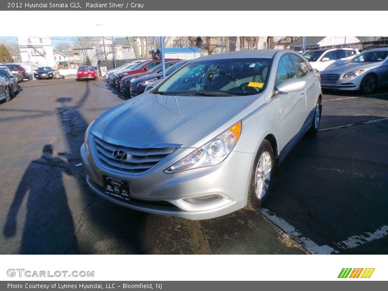 Radiant Silver / Gray 2012 Hyundai Sonata GLS