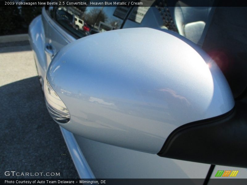 Heaven Blue Metallic / Cream 2009 Volkswagen New Beetle 2.5 Convertible