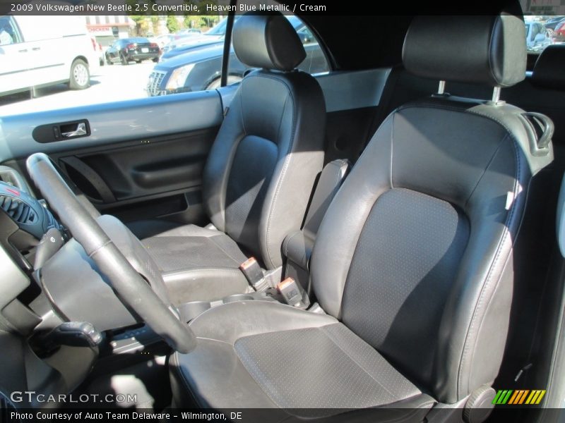 Heaven Blue Metallic / Cream 2009 Volkswagen New Beetle 2.5 Convertible