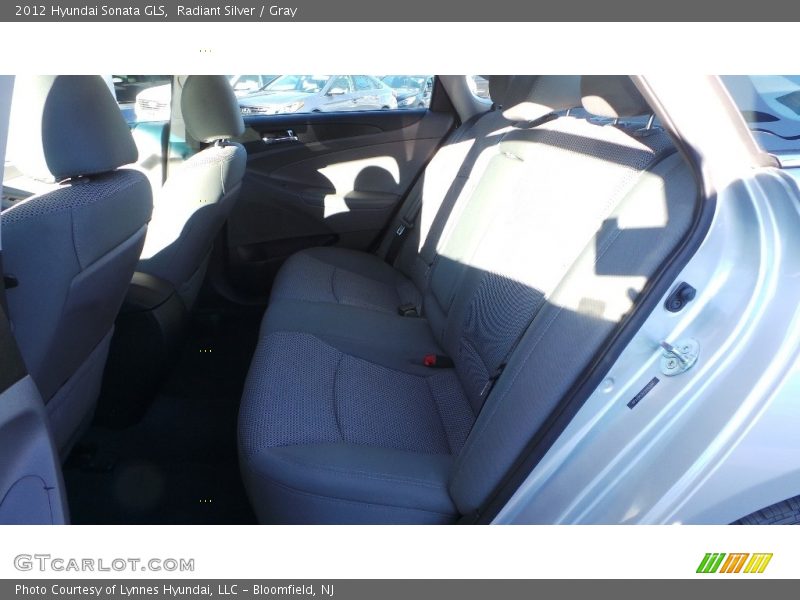 Radiant Silver / Gray 2012 Hyundai Sonata GLS