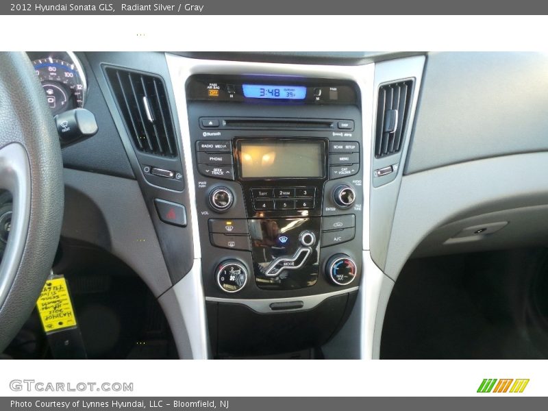 Radiant Silver / Gray 2012 Hyundai Sonata GLS