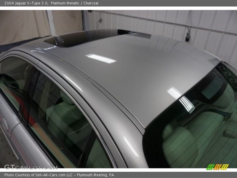 Platinum Metallic / Charcoal 2004 Jaguar X-Type 3.0