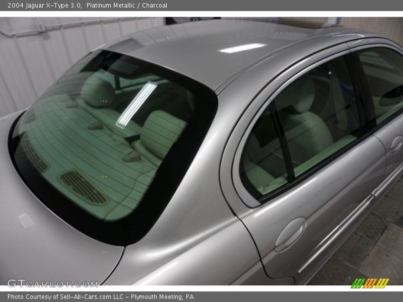 Platinum Metallic / Charcoal 2004 Jaguar X-Type 3.0