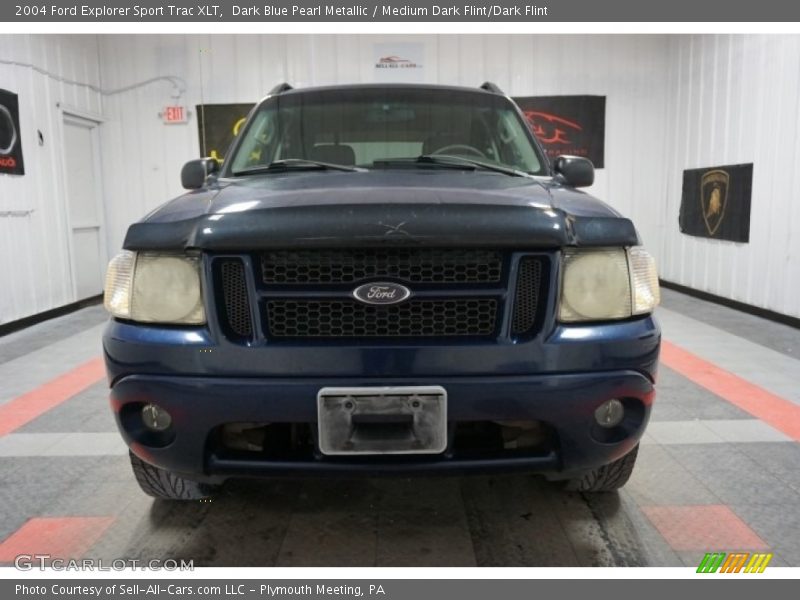 Dark Blue Pearl Metallic / Medium Dark Flint/Dark Flint 2004 Ford Explorer Sport Trac XLT