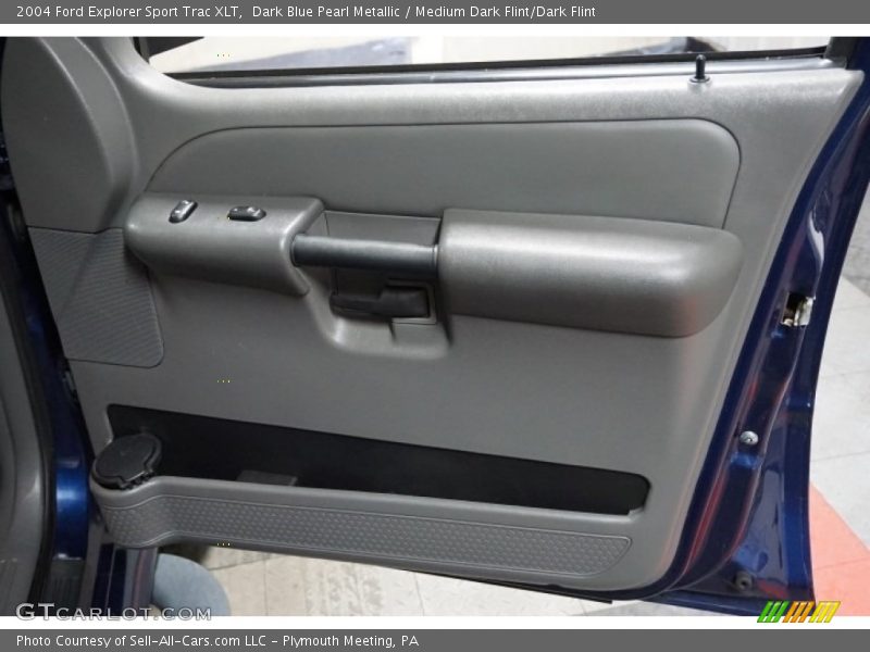 Dark Blue Pearl Metallic / Medium Dark Flint/Dark Flint 2004 Ford Explorer Sport Trac XLT