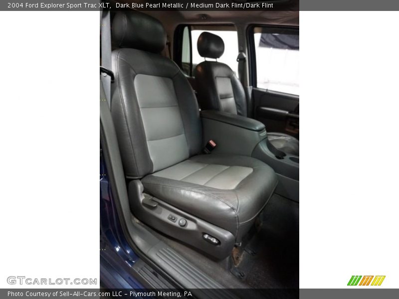 Dark Blue Pearl Metallic / Medium Dark Flint/Dark Flint 2004 Ford Explorer Sport Trac XLT