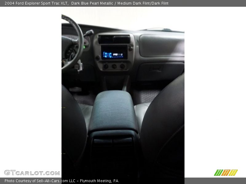Dark Blue Pearl Metallic / Medium Dark Flint/Dark Flint 2004 Ford Explorer Sport Trac XLT