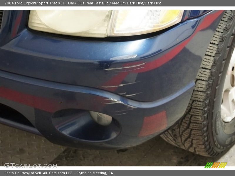 Dark Blue Pearl Metallic / Medium Dark Flint/Dark Flint 2004 Ford Explorer Sport Trac XLT