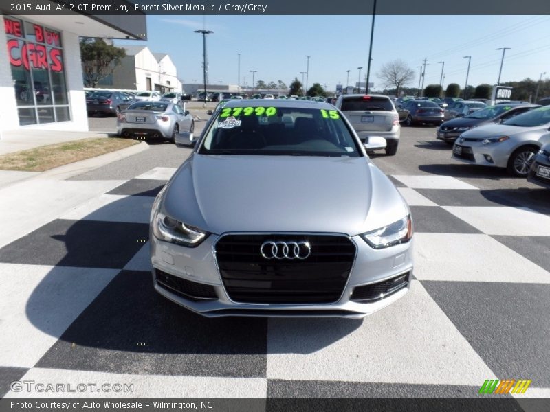 Florett Silver Metallic / Gray/Gray 2015 Audi A4 2.0T Premium