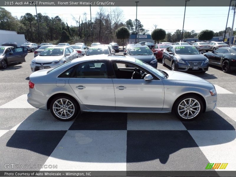 Florett Silver Metallic / Gray/Gray 2015 Audi A4 2.0T Premium