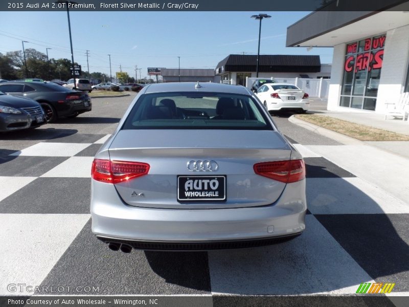 Florett Silver Metallic / Gray/Gray 2015 Audi A4 2.0T Premium