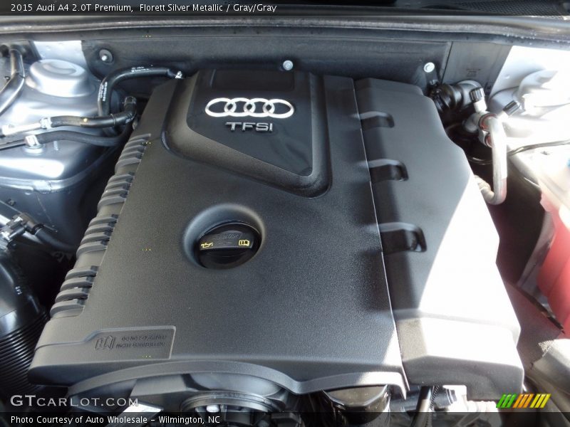 Florett Silver Metallic / Gray/Gray 2015 Audi A4 2.0T Premium