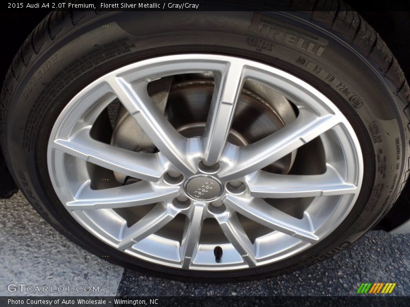 Florett Silver Metallic / Gray/Gray 2015 Audi A4 2.0T Premium