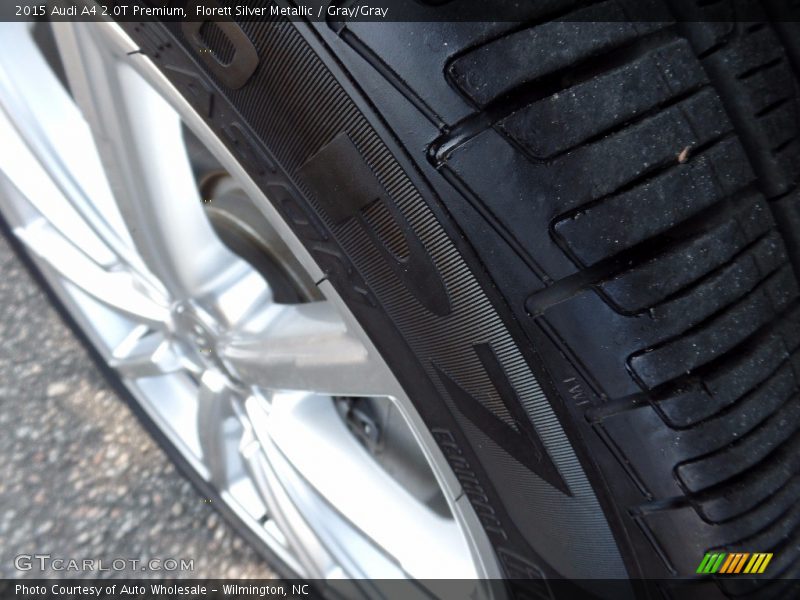 Florett Silver Metallic / Gray/Gray 2015 Audi A4 2.0T Premium