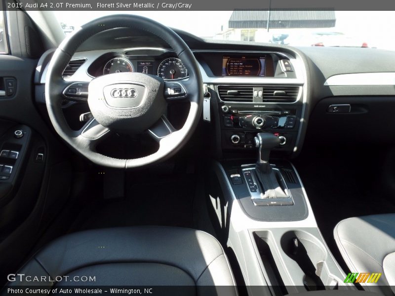 Florett Silver Metallic / Gray/Gray 2015 Audi A4 2.0T Premium