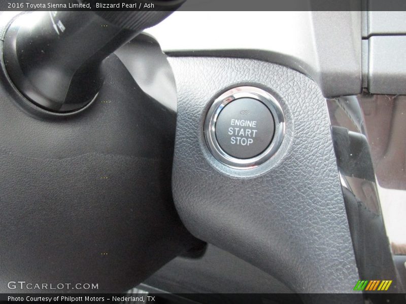 Blizzard Pearl / Ash 2016 Toyota Sienna Limited