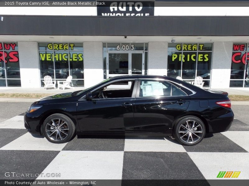 Attitude Black Metallic / Black 2015 Toyota Camry XSE