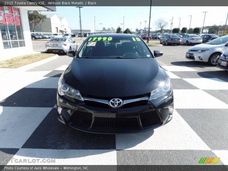 Attitude Black Metallic / Black 2015 Toyota Camry XSE