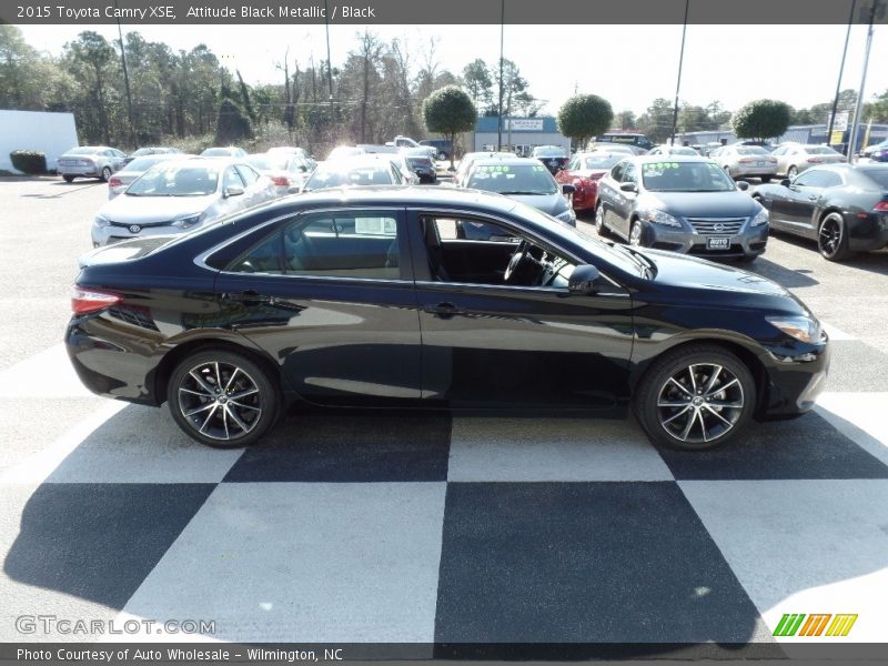 Attitude Black Metallic / Black 2015 Toyota Camry XSE