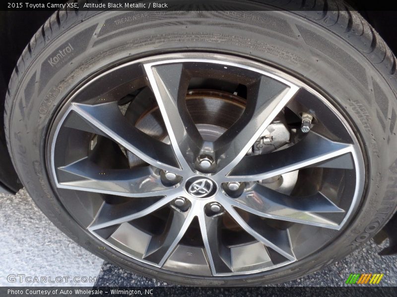 Attitude Black Metallic / Black 2015 Toyota Camry XSE