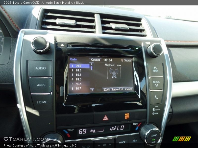Attitude Black Metallic / Black 2015 Toyota Camry XSE