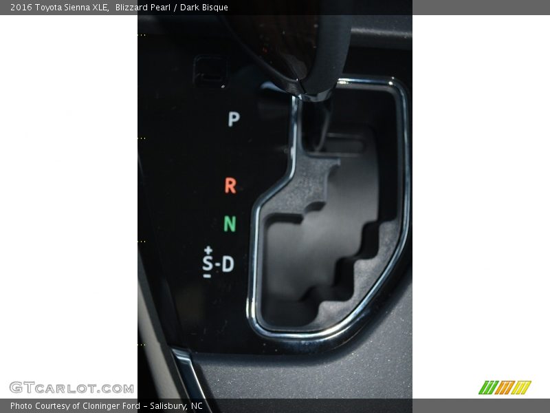 Blizzard Pearl / Dark Bisque 2016 Toyota Sienna XLE