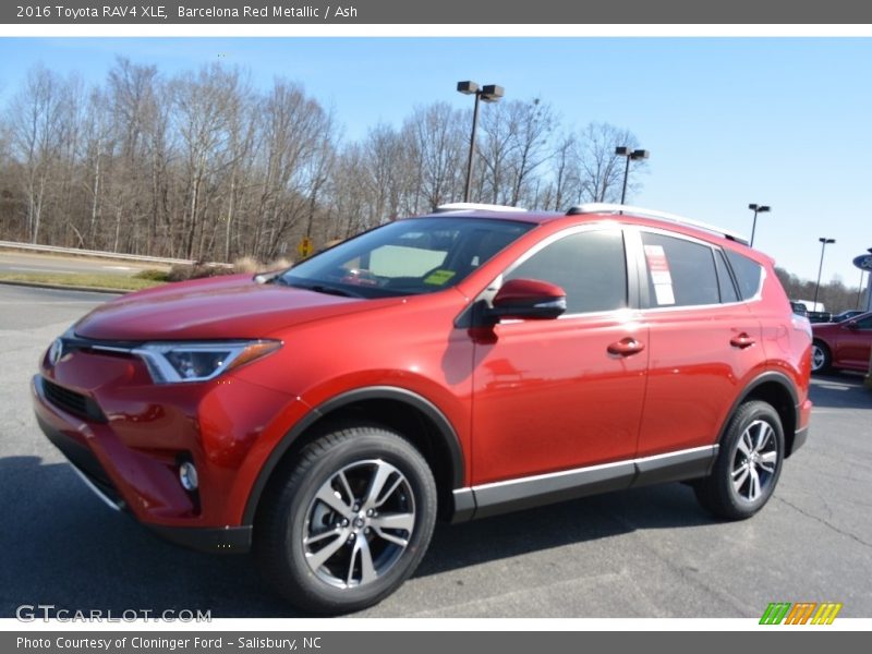 Barcelona Red Metallic / Ash 2016 Toyota RAV4 XLE