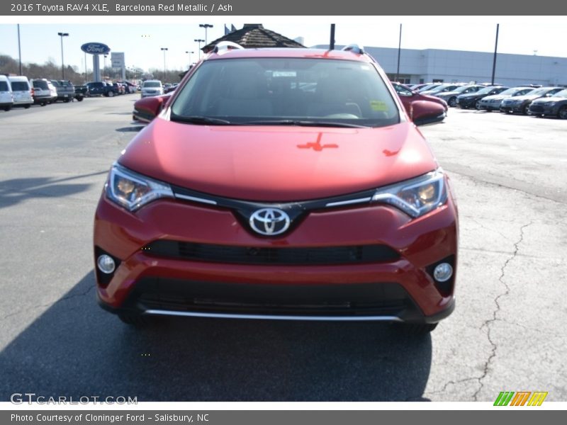 Barcelona Red Metallic / Ash 2016 Toyota RAV4 XLE