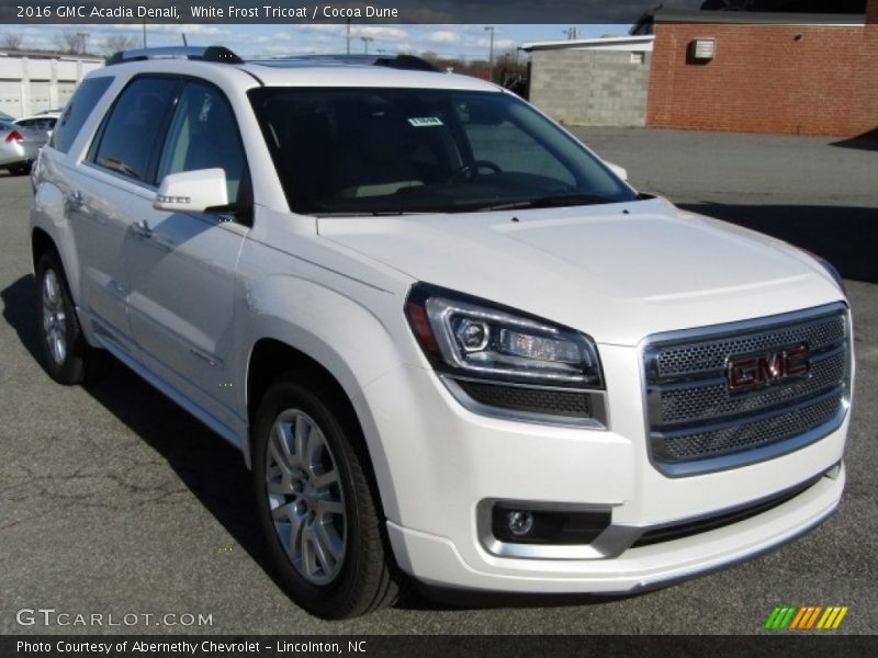 Front 3/4 View of 2016 Acadia Denali