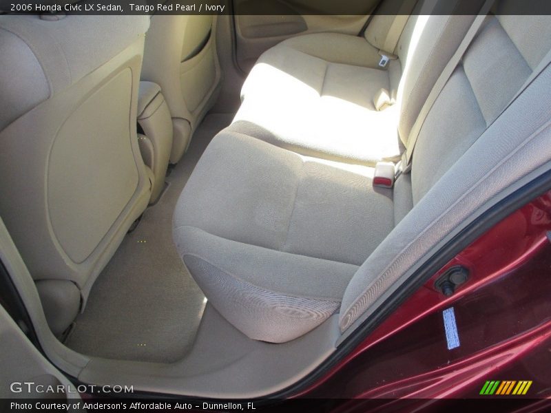 Tango Red Pearl / Ivory 2006 Honda Civic LX Sedan