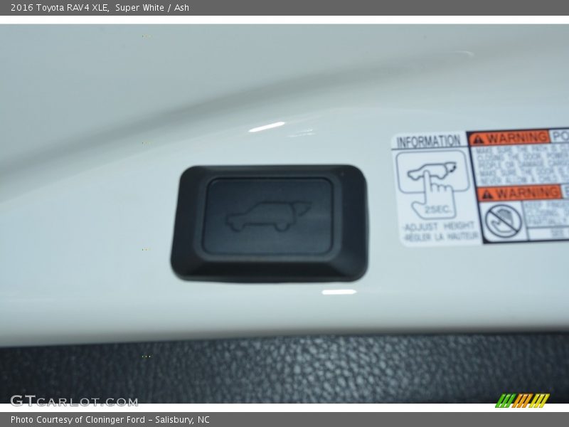 Super White / Ash 2016 Toyota RAV4 XLE