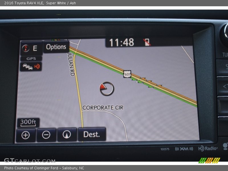 Super White / Ash 2016 Toyota RAV4 XLE