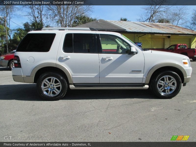 Oxford White / Camel 2007 Ford Explorer Eddie Bauer