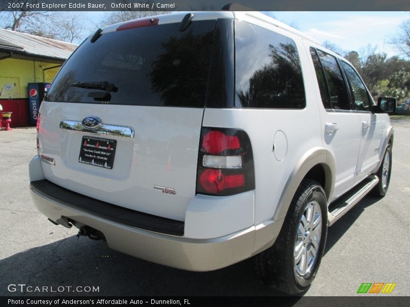 Oxford White / Camel 2007 Ford Explorer Eddie Bauer