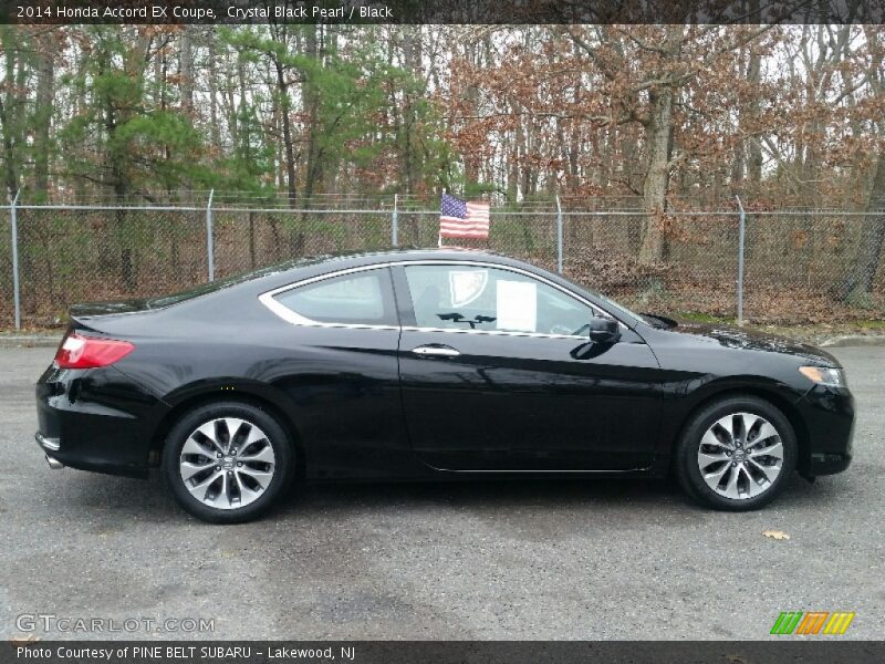 Crystal Black Pearl / Black 2014 Honda Accord EX Coupe