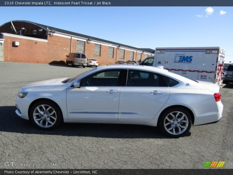 Iridescent Pearl Tricoat / Jet Black 2016 Chevrolet Impala LTZ