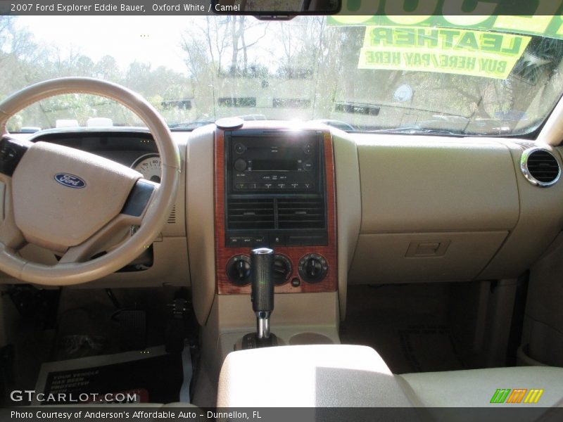 Oxford White / Camel 2007 Ford Explorer Eddie Bauer