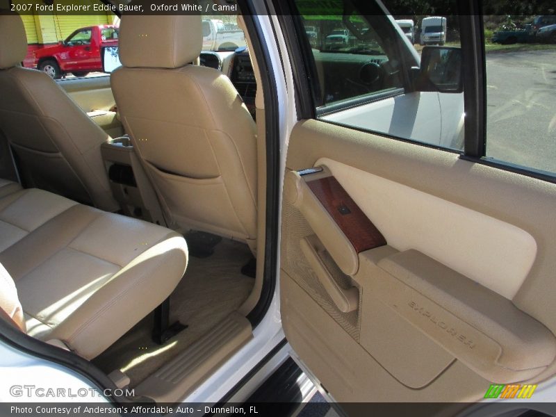 Oxford White / Camel 2007 Ford Explorer Eddie Bauer