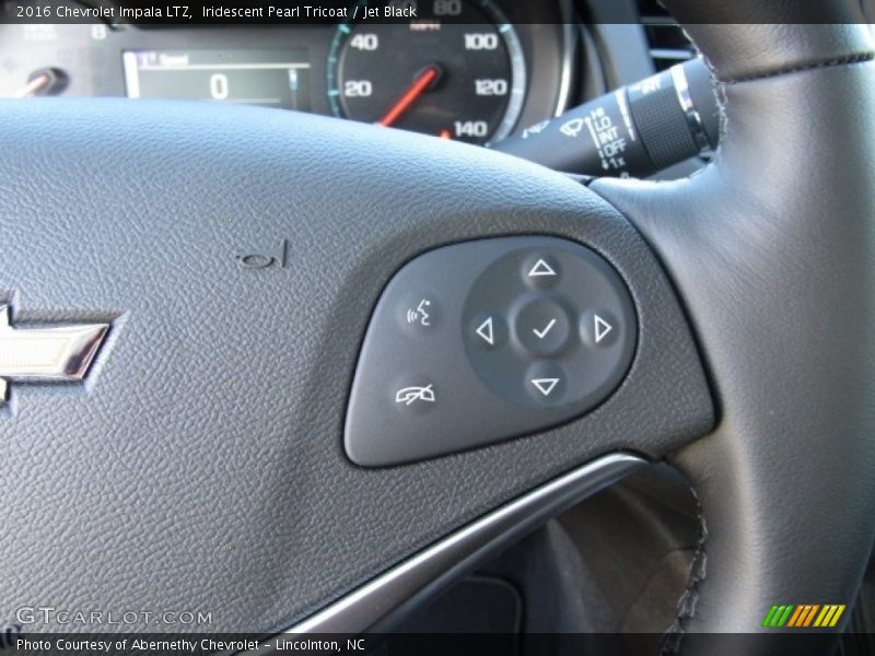 Iridescent Pearl Tricoat / Jet Black 2016 Chevrolet Impala LTZ