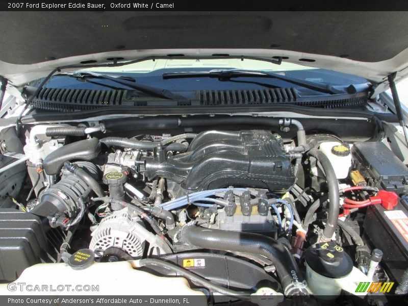 Oxford White / Camel 2007 Ford Explorer Eddie Bauer