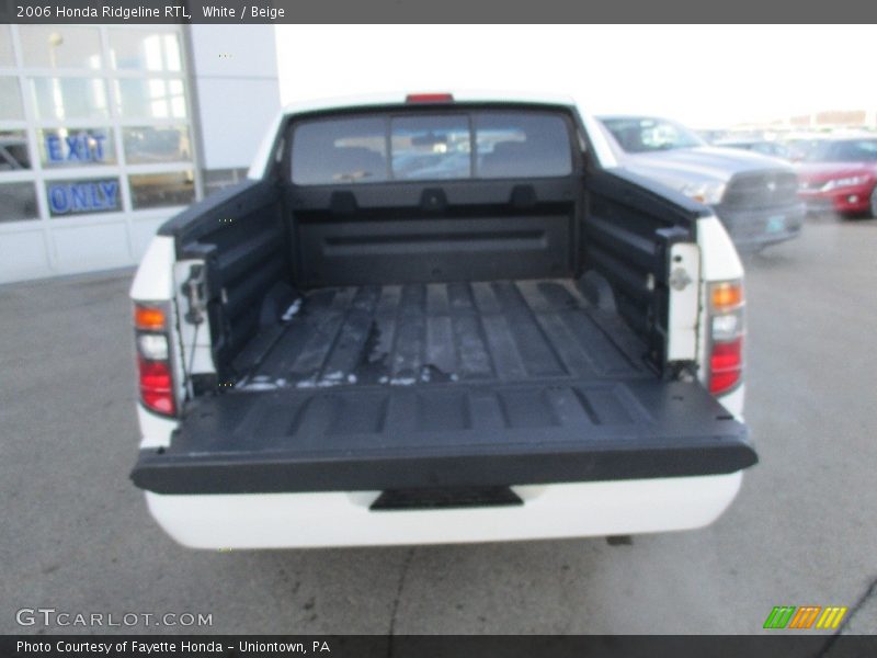 White / Beige 2006 Honda Ridgeline RTL