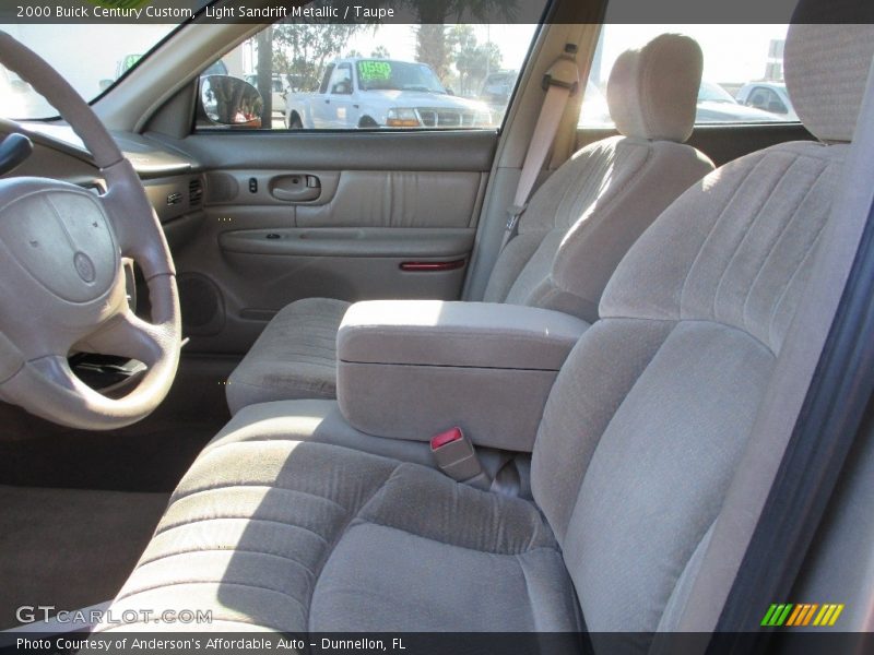 Light Sandrift Metallic / Taupe 2000 Buick Century Custom
