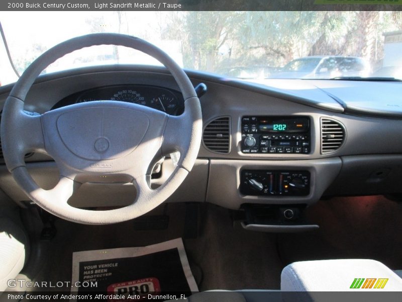 Light Sandrift Metallic / Taupe 2000 Buick Century Custom